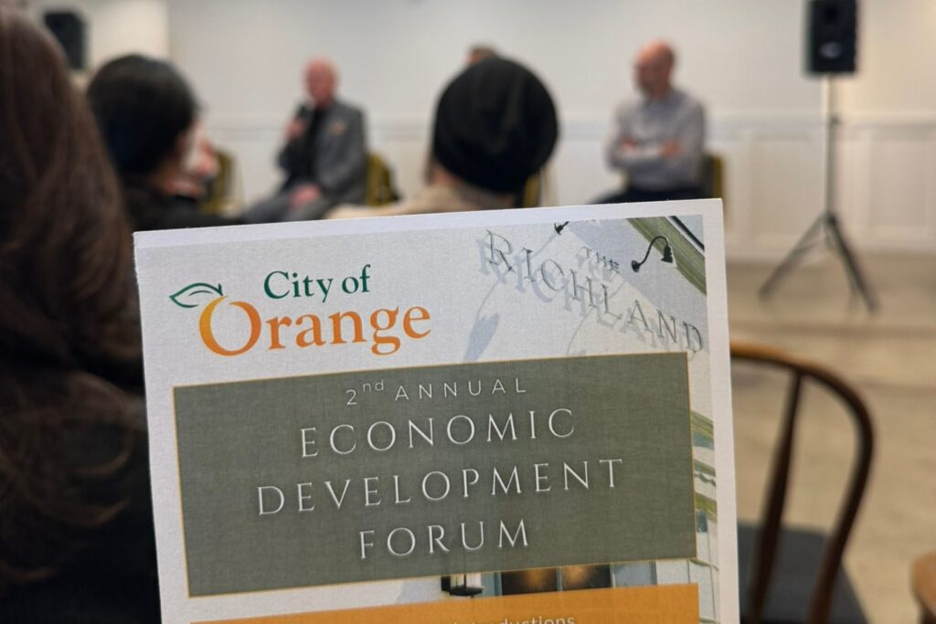Orange Economic Development Forum 2025 banner