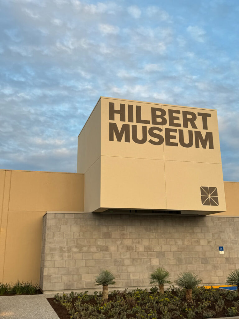 Hilbert Museum Sign